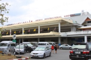 Car rental at Phuket Airport, Thailand